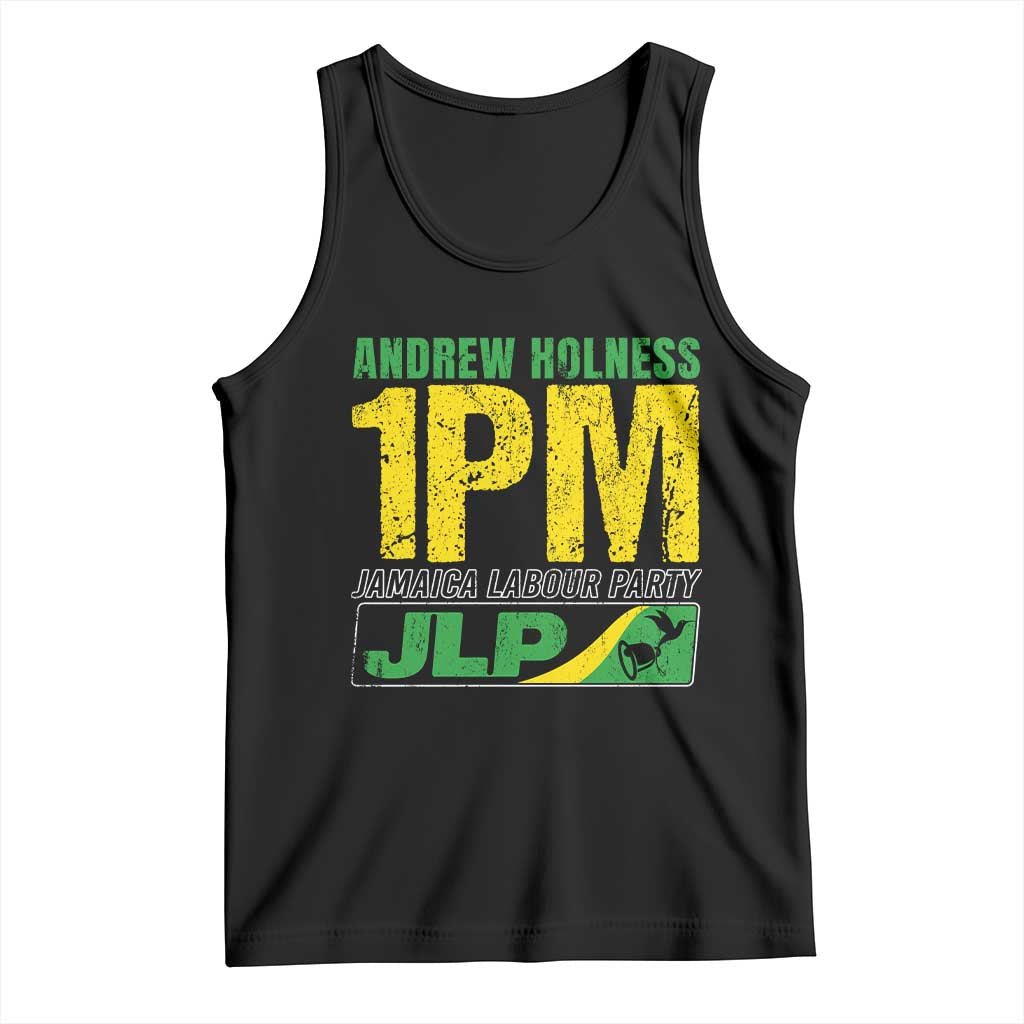 1PM Jamaica Andrew Holness Tank Top Jamaica Labour Party JPL Supporter - Wonder Print Shop