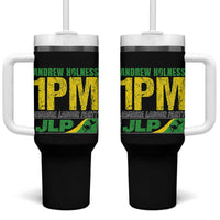 1PM Jamaica Andrew Holness Tumbler With Handle Jamaica Labour Party JPL Supporter - Wonder Print Shop