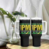 1PM Jamaica Andrew Holness Tumbler With Handle Jamaica Labour Party JPL Supporter - Wonder Print Shop