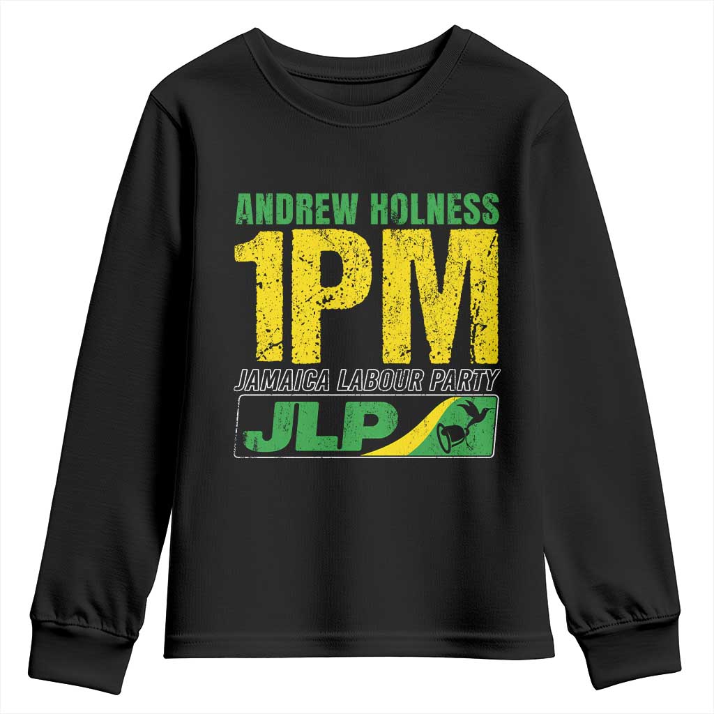 1PM Jamaica Andrew Holness Youth Sweatshirt Jamaica Labour Party JPL Supporter - Wonder Print Shop
