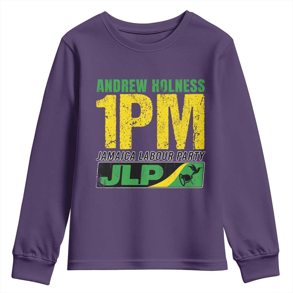 1PM Jamaica Andrew Holness Youth Sweatshirt Jamaica Labour Party JPL Supporter - Wonder Print Shop
