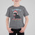 Funny Christmas Black Cat T Shirt For Kid On The Naughty List And I Regret Nothing Candy Cane - Wonder Print Shop