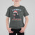 Funny Christmas Black Cat T Shirt For Kid On The Naughty List And I Regret Nothing Candy Cane - Wonder Print Shop