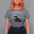Funny Christmas Black Cat T Shirt For Women On The Naughty List And I Regret Nothing Candy Cane - Wonder Print Shop