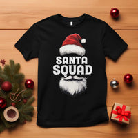 Funny Christmas T Shirt Santa Squad Xmas Team Family Matching - Wonder Print Shop