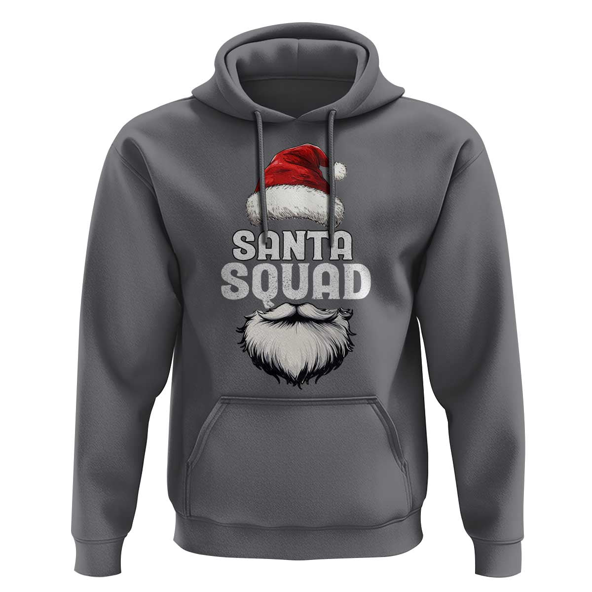 Funny Christmas Hoodie Santa Squad Xmas Team Family Matching
