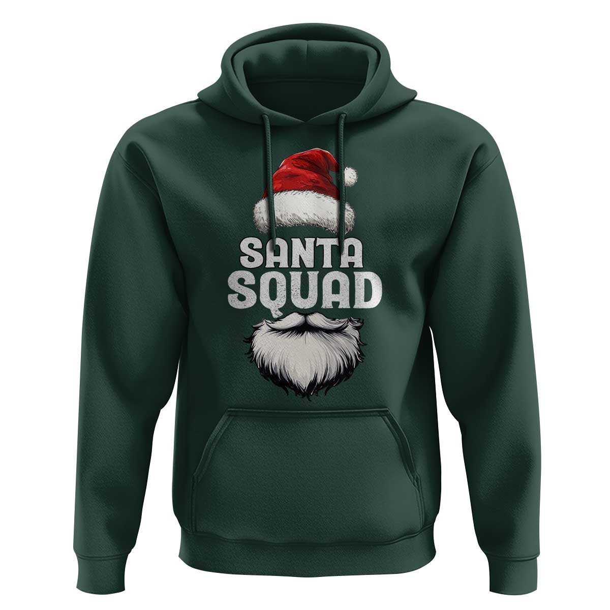 Funny Christmas Hoodie Santa Squad Xmas Team Family Matching