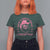 Western Xmas T Shirt For Women Have A Holly Dolly Christmas Cowboy Santa - Wonder Print Shop