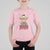 Funny Christmas Highland Cow T Shirt For Kid Mooey Christmas Western Cow Santa Hat - Wonder Print Shop
