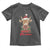Funny Christmas Highland Cow Toddler T Shirt Mooey Christmas Western Cow Santa Hat