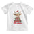 Funny Christmas Highland Cow Toddler T Shirt Mooey Christmas Western Cow Santa Hat