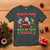 Funny Christmas Naughty Santa T Shirt There's Some Ho's In This House Elf Reindeers - Wonder Print Shop