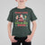 Funny Christmas Naughty Santa T Shirt For Kid There's Some Ho's In This House Elf Reindeers - Wonder Print Shop