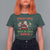 Funny Christmas Naughty Santa T Shirt For Women There's Some Ho's In This House Elf Reindeers - Wonder Print Shop