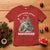 Funny Christmas Tractor T Shirt Nothing Runs Like A Reindeere Farmers - Wonder Print Shop