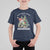 Funny Christmas Tractor T Shirt For Kid Nothing Runs Like A Reindeere Farmers - Wonder Print Shop