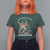 Funny Christmas Tractor T Shirt For Women Nothing Runs Like A Reindeere Farmers - Wonder Print Shop
