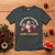 Funny Christmas Santa T Shirt Xmas Calories Don't Count Pizza Wine - Wonder Print Shop