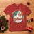 Funny Christmas Retro Santa T Shirt Nothing For You Whore Middle Finger - Wonder Print Shop