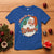 Funny Christmas Retro Santa T Shirt Nothing For You Whore Middle Finger - Wonder Print Shop