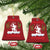 Funny Xmas Yule Krampus Is Coming Mistletoe Christmas Ornament - Wonder Print Shop