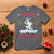 Funny Christmas Yule Krampus Is Coming Mistletoe T Shirt - Wonder Print Shop