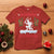 Funny Christmas Yule Krampus Is Coming Mistletoe T Shirt - Wonder Print Shop