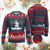 Funny Xmas Yule Krampus Is Coming Mistletoe Ugly Christmas Sweater - Wonder Print Shop