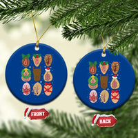 Funny Naughty Christmas Dirty Xmas Adult Humor Ceramic Ornament - Wonder Print Shop