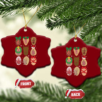 Funny Naughty Christmas Dirty Xmas Adult Humor Ceramic Ornament - Wonder Print Shop