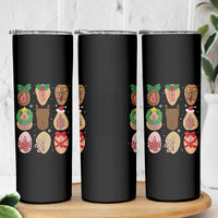 Funny Naughty Christmas Dirty Xmas Adult Humor Skinny Tumbler - Wonder Print Shop
