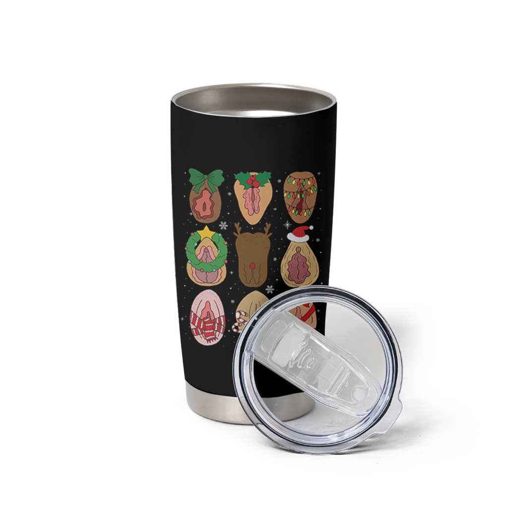 Funny Naughty Christmas Dirty Xmas Adult Humor Tumbler Cup - Wonder Print Shop