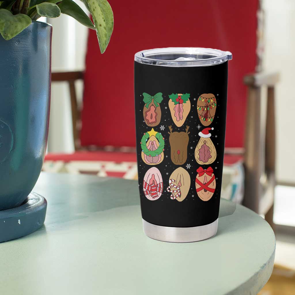 Funny Naughty Christmas Dirty Xmas Adult Humor Tumbler Cup - Wonder Print Shop