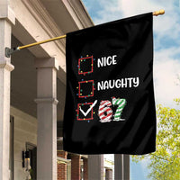 Funny Nice Naughty 67 Garden Flag Christmas Six Seven Meme Brainrot - Wonder Print Shop