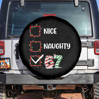Funny Nice Naughty 67 Spare Tire Cover Christmas Six Seven Meme Brainrot - Wonder Print Shop