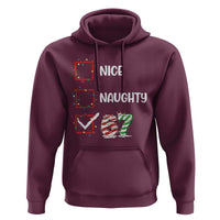 Funny Nice Naughty 67 Hoodie Christmas Six Seven Meme Brainrot - Wonder Print Shop