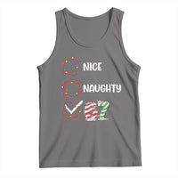 Funny Nice Naughty 67 Tank Top Christmas Six Seven Meme Brainrot - Wonder Print Shop