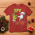 Funny Six Seven Christmas T Shirt 67 Meme Xmas Santa Elf Hand Gen Alpha - Wonder Print Shop