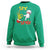 Funny Six Seven Christmas Sweatshirt 67 Meme Xmas Santa Elf Hand Gen Alpha - Wonder Print Shop