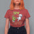 Funny Six Seven Christmas T Shirt For Women 67 Meme Xmas Santa Elf Hand Gen Alpha - Wonder Print Shop