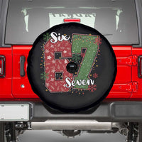 67 Christmas Spare Tire Cover Funny Six Seven Meme Gen Alpha Slang Snowflake - Wonder Print Shop