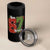 67 Christmas 4 in 1 Can Cooler Tumbler Funny Six Seven Meme Gen Alpha Slang Snowflake - Wonder Print Shop