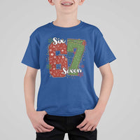 67 Christmas T Shirt For Kid Funny Six Seven Meme Gen Alpha Slang Snowflake - Wonder Print Shop