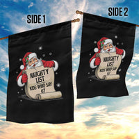 Funny 67 Christmas Garden Flag Naughty List Kids Who Say Six Seven Santa - Wonder Print Shop
