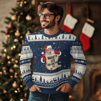 Funny 67 Xmas Ugly Christmas Sweater Naughty List Kids Who Say Six Seven Santa - Wonder Print Shop