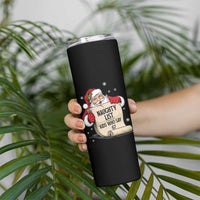 Funny 67 Christmas Skinny Tumbler Naughty List Kids Who Say Six Seven Santa - Wonder Print Shop