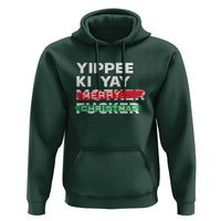 Funny Yippee Ki Yay Merry Christmas Hoodie Nakatomi Plaza Brushed