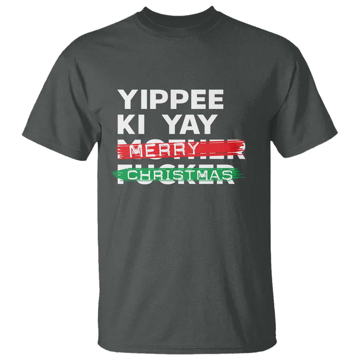 Funny Yippee Ki Yay Merry Christmas T Shirt Nakatomi Plaza Brushed - Wonder Print Shop
