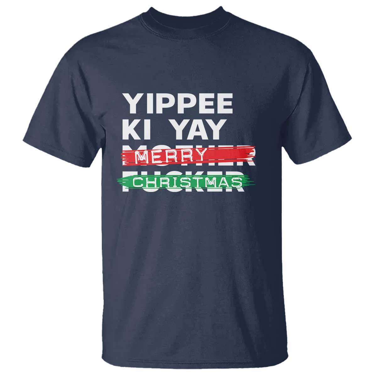 Funny Yippee Ki Yay Merry Christmas T Shirt Nakatomi Plaza Brushed - Wonder Print Shop