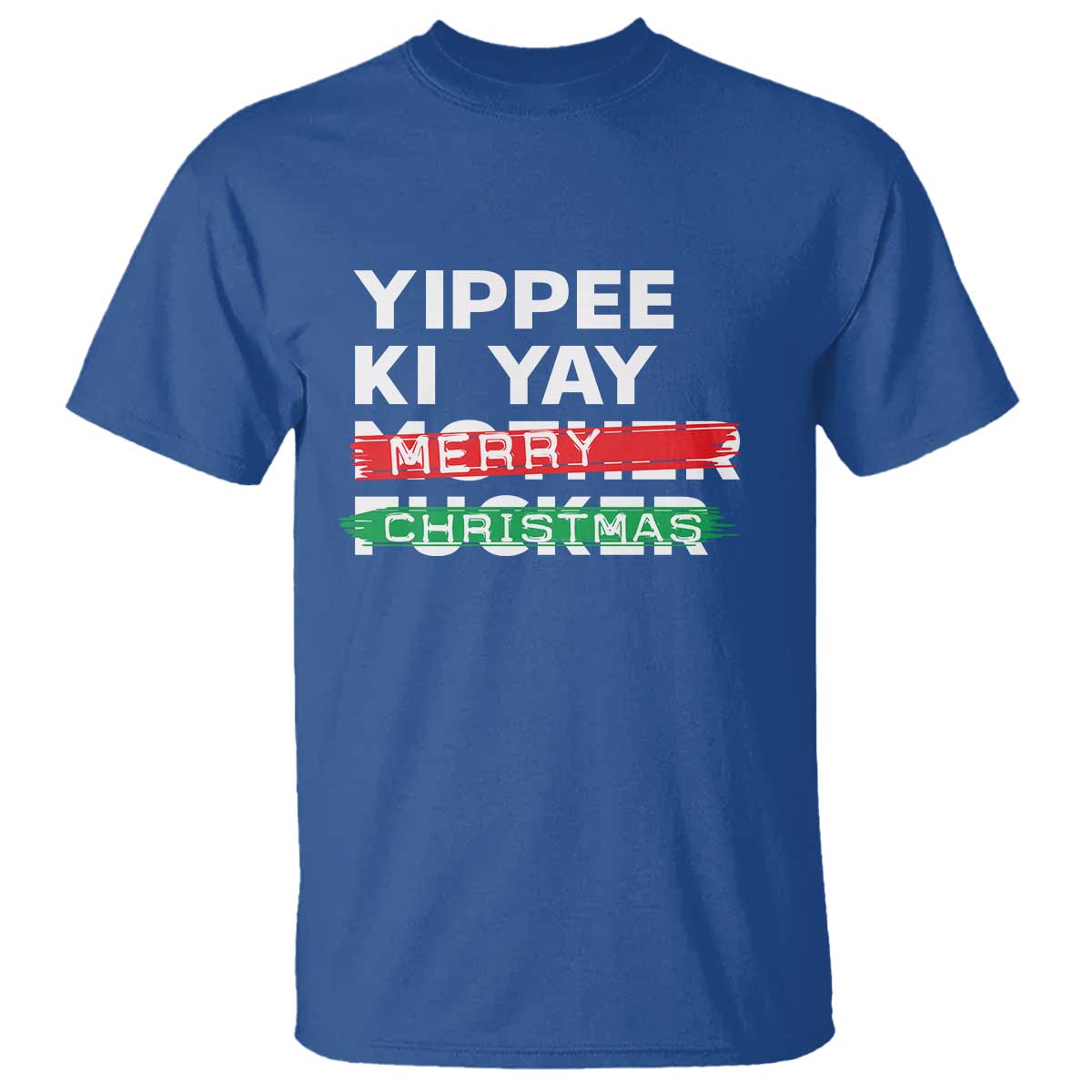Funny Yippee Ki Yay Merry Christmas T Shirt Nakatomi Plaza Brushed - Wonder Print Shop